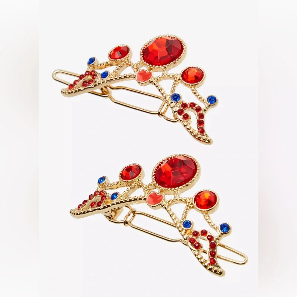 Disney Snow White and the‎ Seven Dwarfs Snow White Crown Barrette Set Costume